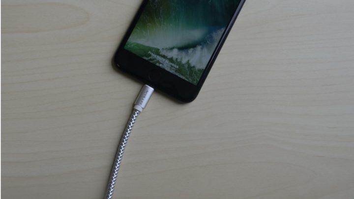 leather charging cable