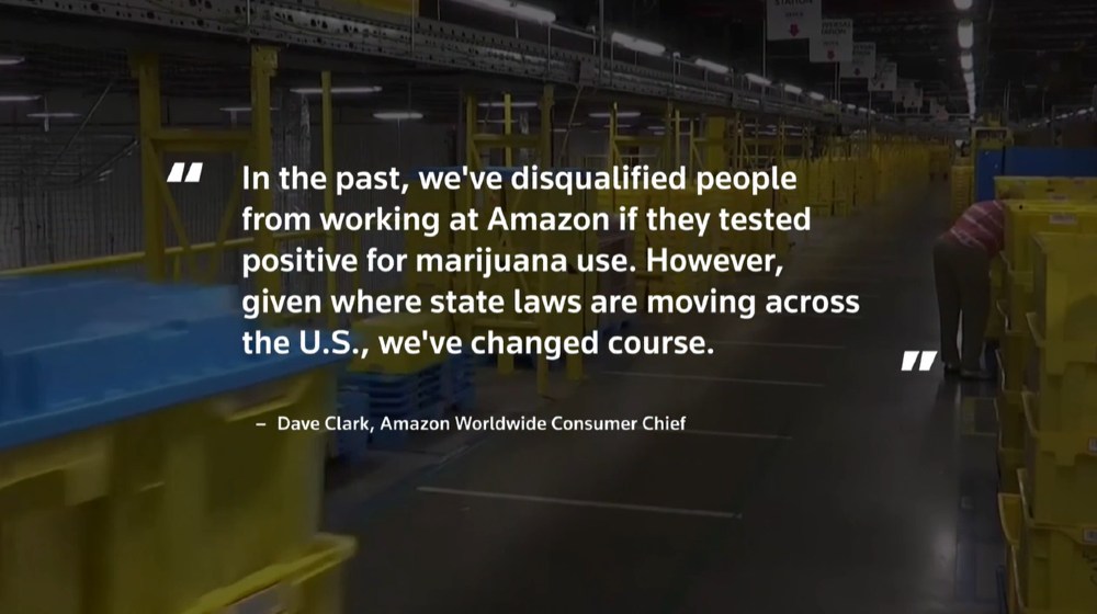 marijuana legalization amazon statement