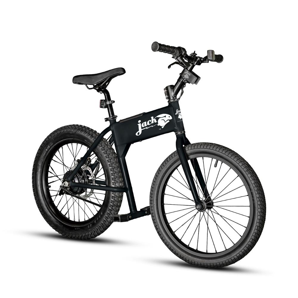 black ebike