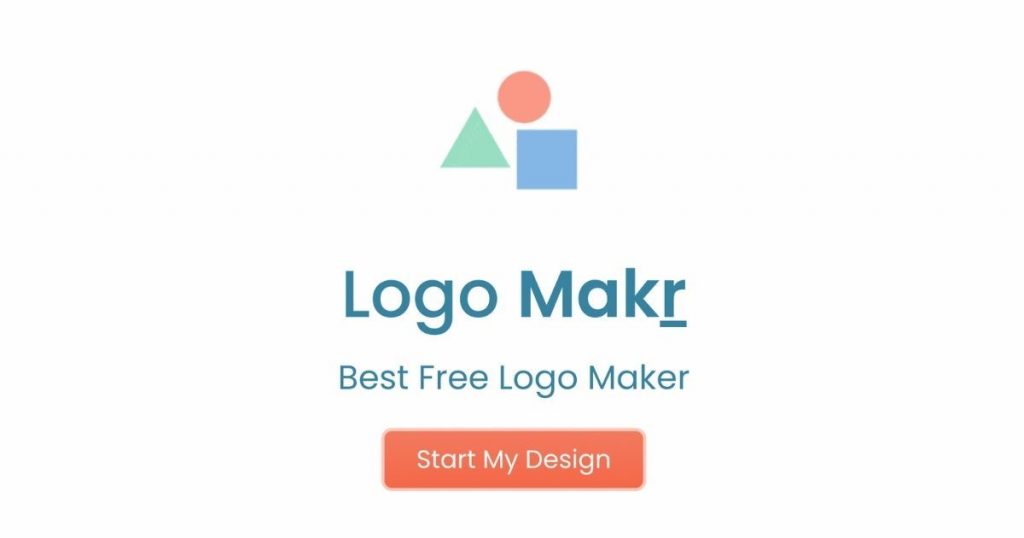 screenshot of logomakr page