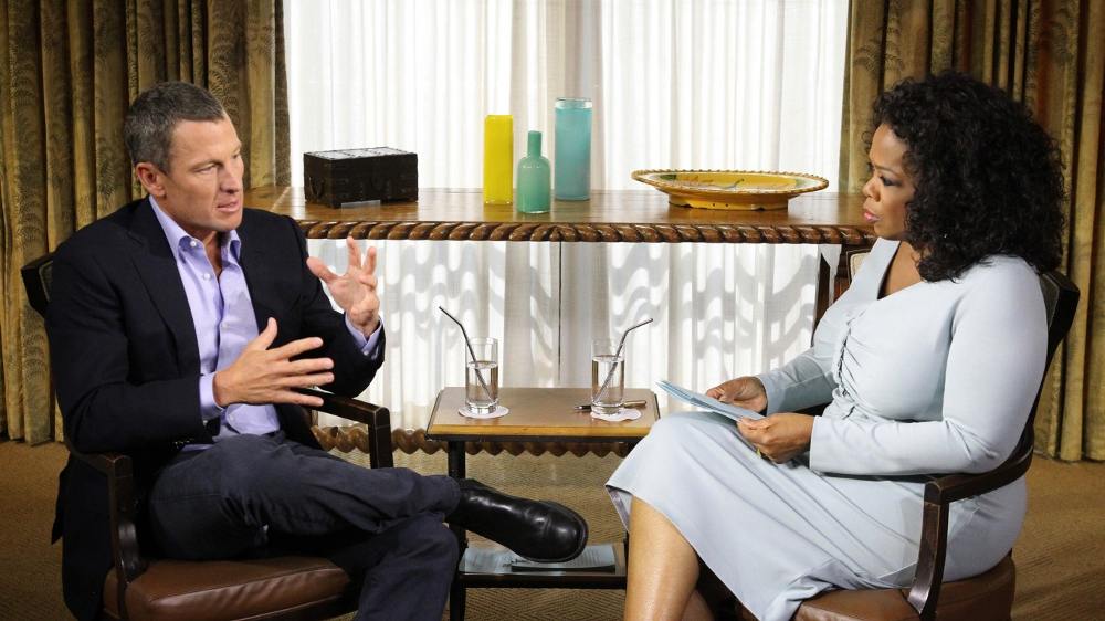 lance armstrong and oprah winfrey