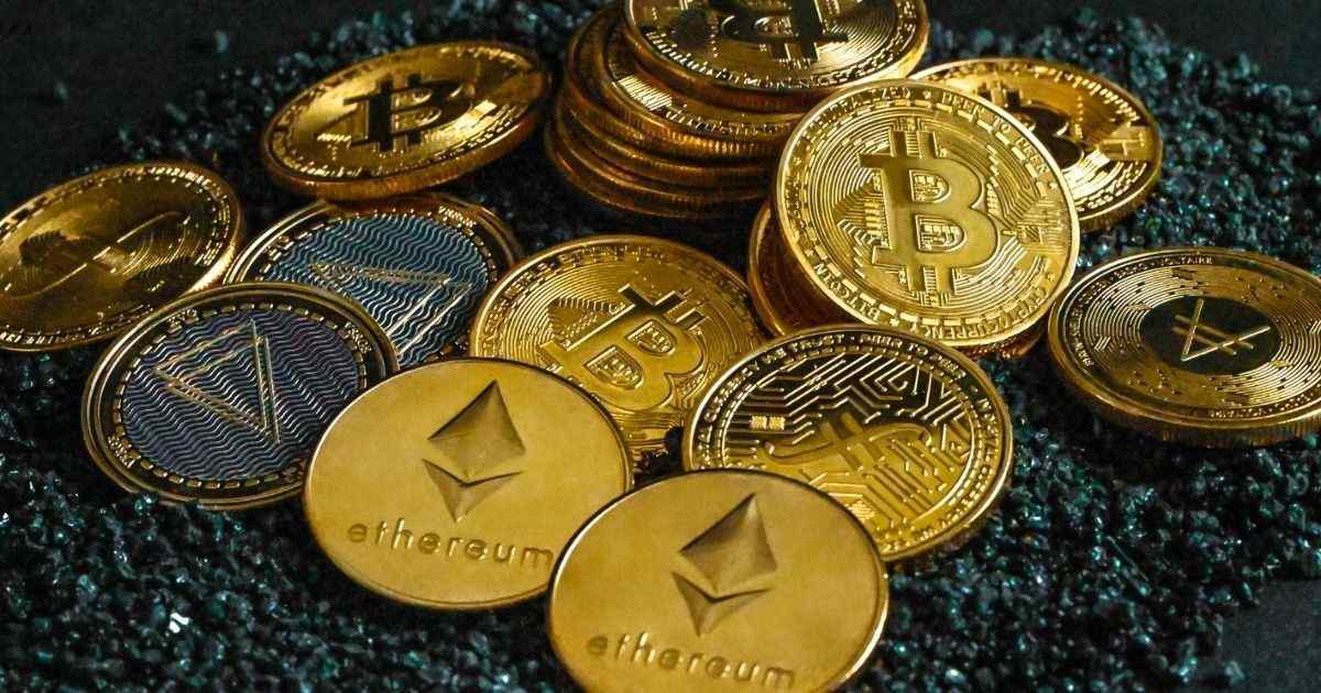 bitcoin and ethereum coins