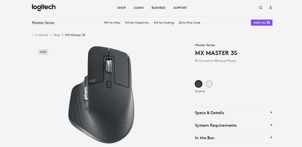 Logitech's Upgraded MX Master 3S Mouse Is Quieter, New MX