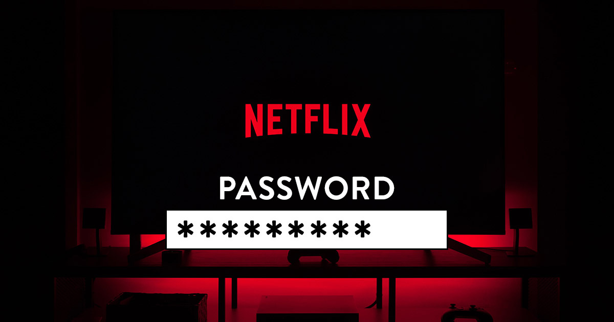 netflix logo and password