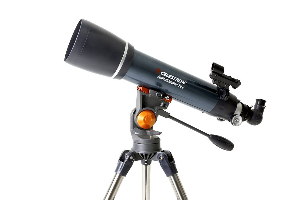 black telescope