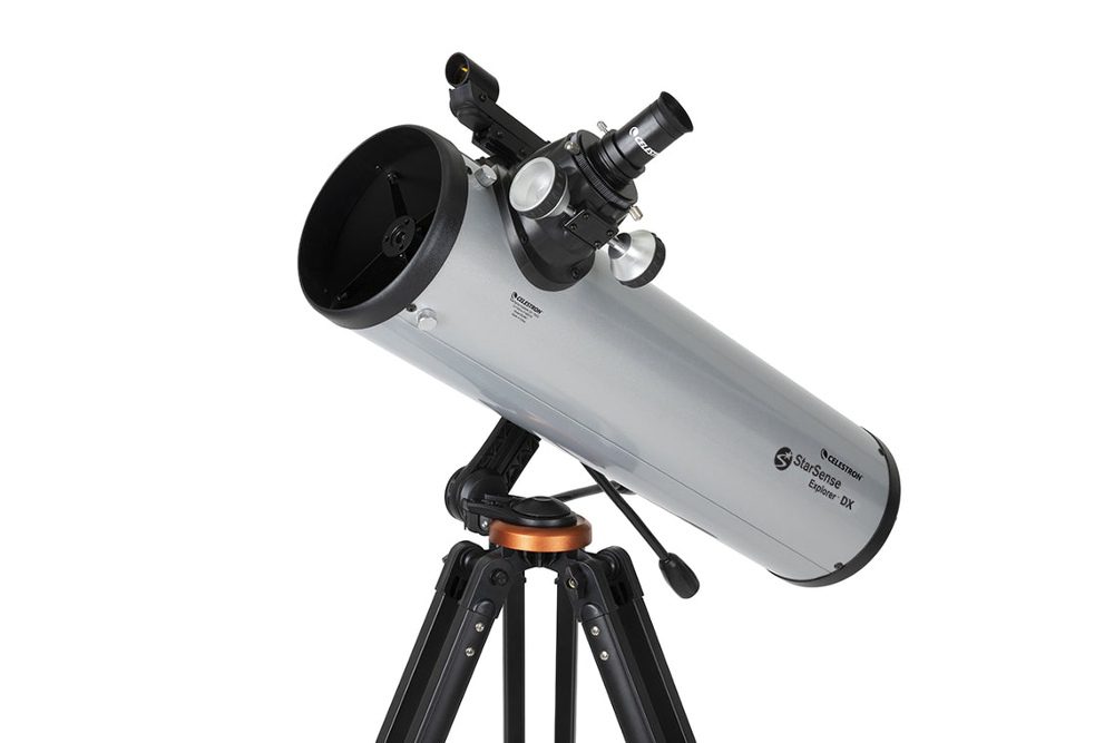 silver telescope