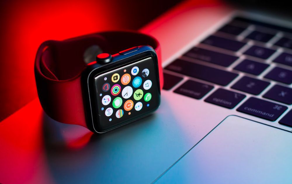 red apple watch