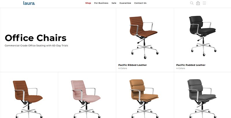 mid-century office chair