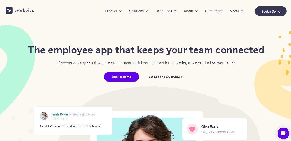 workvivo website