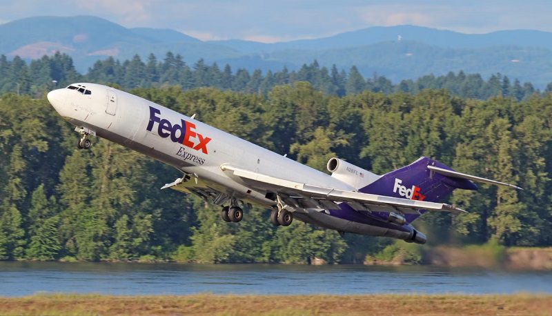 fedex airplane