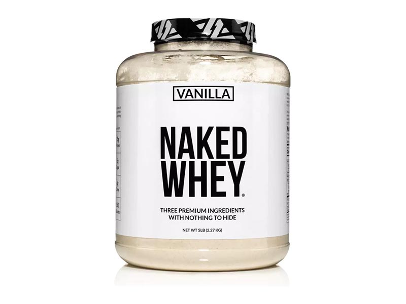 naked whey protein shake