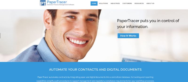 PaperTracer screenshot