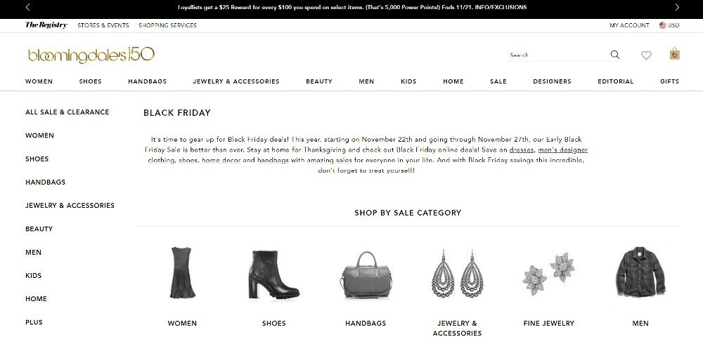 bloomingdale's screenshot