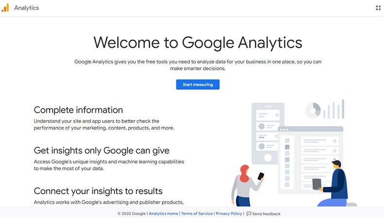 Google Analytics screenshot