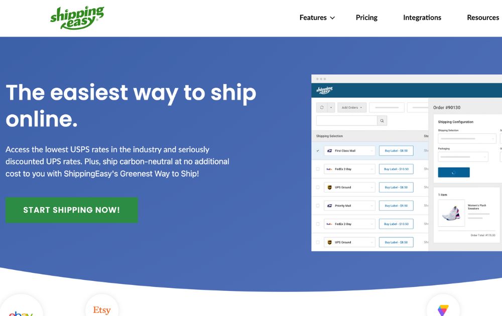 ShippingEasy screenshot