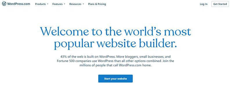 wordpress screenshot