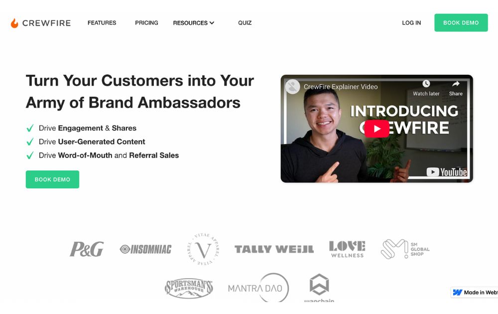 Affiliate Tracking Software crewfire