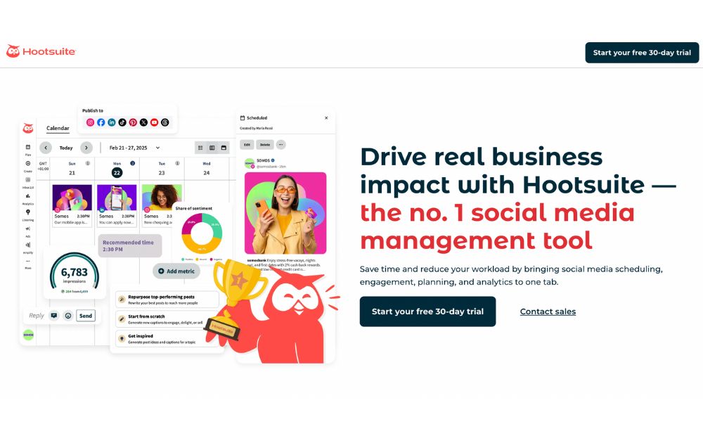 Social Media Marketing Tools hootsuite