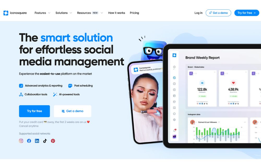 Social Media Marketing Tools iconosquare