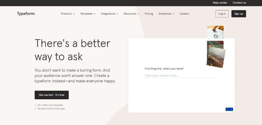 typeform screenshot