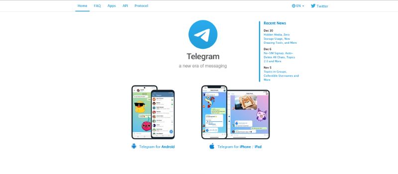 Telegram screenshot