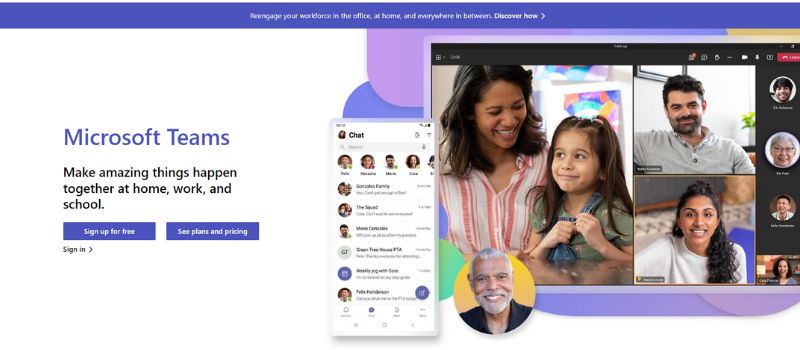 Microsoft teams screenshot