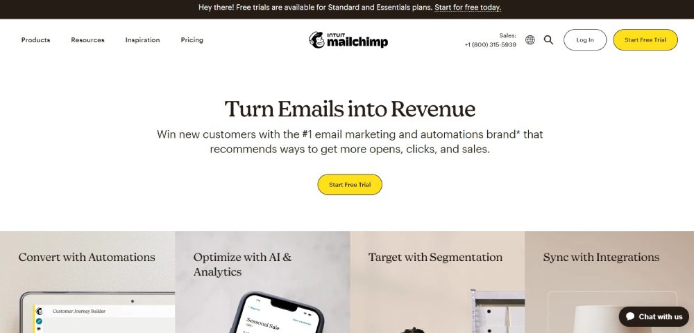 mailchimp screenshot