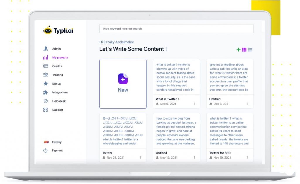 typli ai content writer