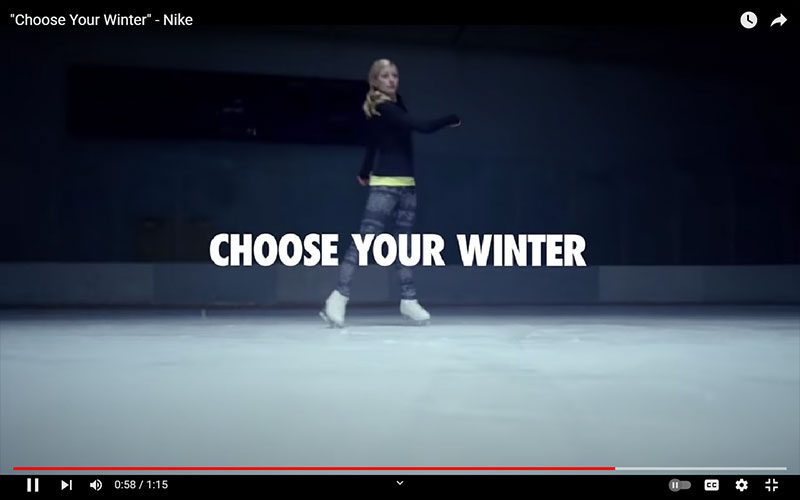 choose your winter nike screenshot