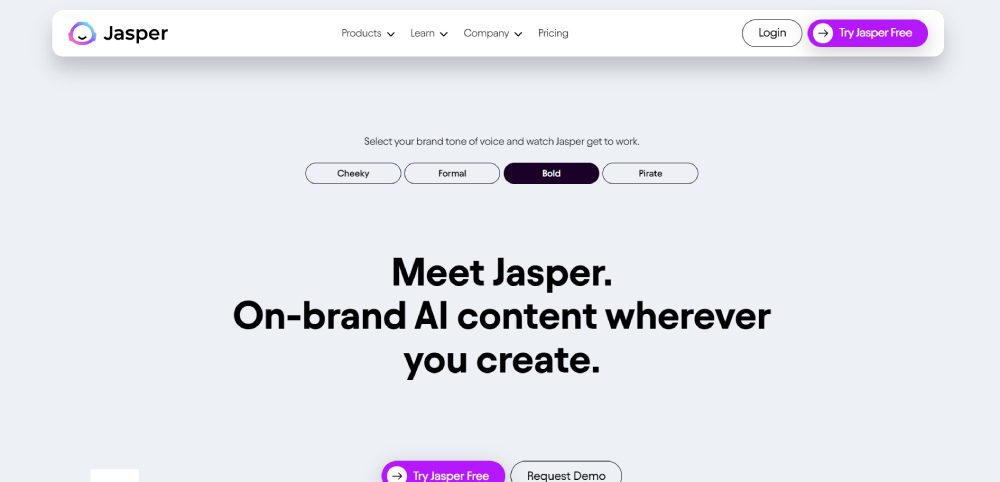 jasper homepage