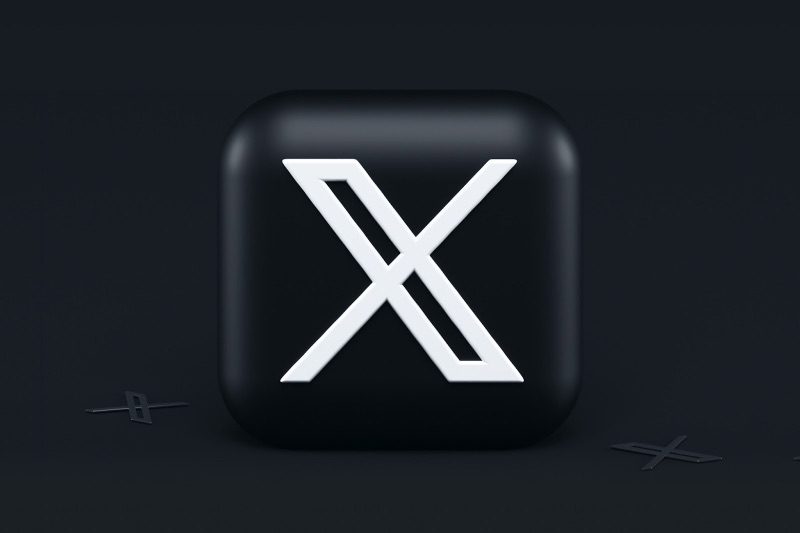 3D model of new X logo