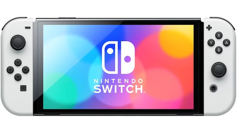 white nintendo switch oled