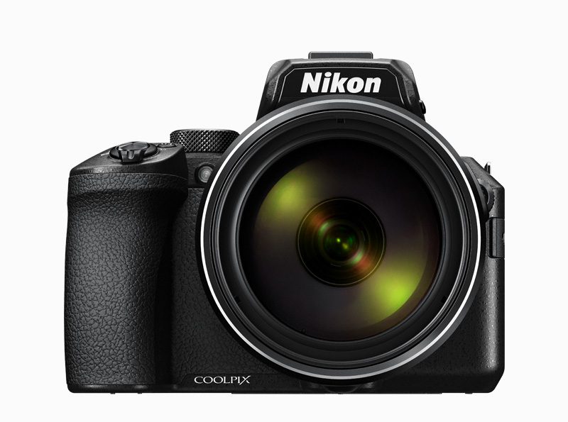 black nikon coolpix camera