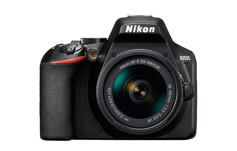 black nikon camera