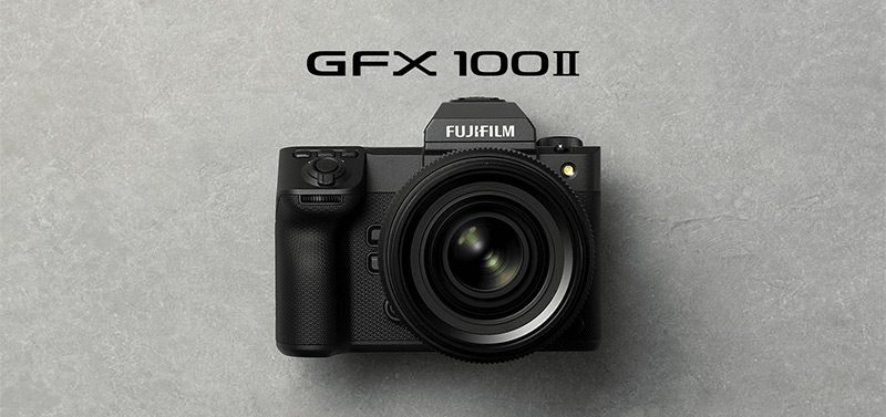 black fujifilm camera
