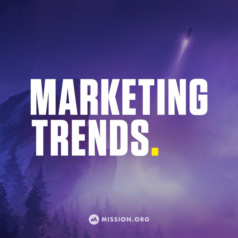 marketing trends podcast cover art