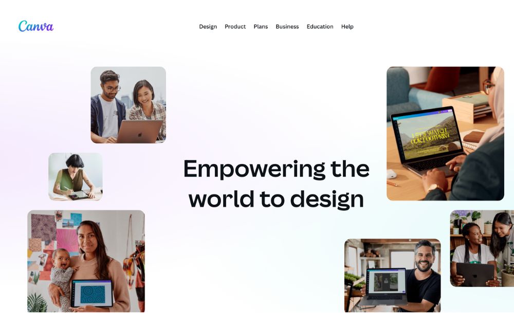 Fiverr vs Canva vs Penji Canva website