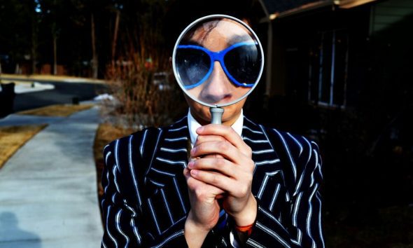 spy magnifying glass