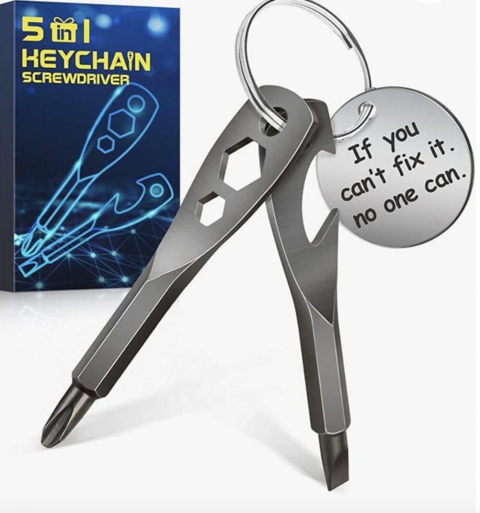 keychain screwdriver tool