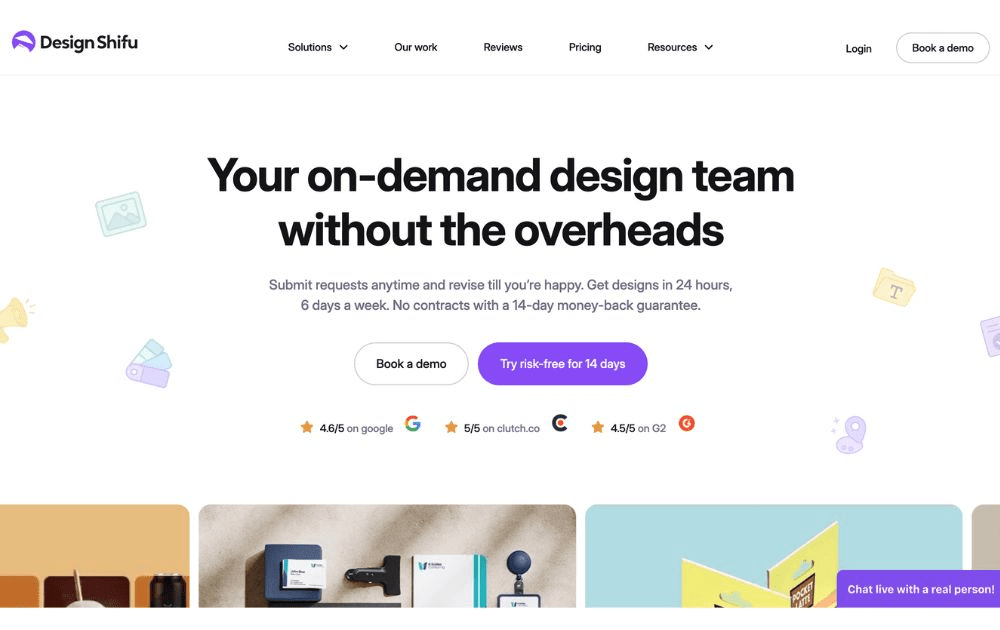 Best graphic design subscription service Design Shifu